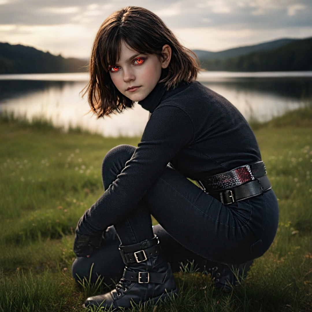 Lizzy Harper in the park. ORIGIN Children of Sol